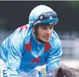  ?? Picture: BRENDAN RADKE ?? STANDING BY: Jockey Mark Elliot.