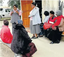  ?? Picture: TMG ARCHIVES ?? NEW HAZARD: Patients at an Eastern Cape health clinic. Women with HIV are up to three times more likely to get heart disease