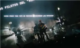  ?? Photograph: Sergio Ortiz Borbolla ?? Massive Attack performing in Mexico earlier this year. Researcher­s will look at three key areas of their touring and recording schedule where CO2 emissions are generated.