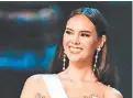  ??  ?? Catriona Gray 1 Filipinas, 24 años