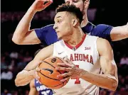  ?? [PHOTO BY STEVE SISNEY, THE OKLAHOMAN] ?? Jamuni McNeace broke into the starting lineup late in the season for the Sooners and figures to play an even bigger role as a senior next year.