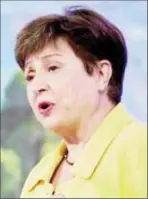  ?? ?? Internatio­nal Monetary Fund Managing Director Kristalina Georgieva*