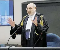  ?? LaPresse ?? GiudiceIl presidente della Corte d’assise di Palermo, Alfredo Montalto