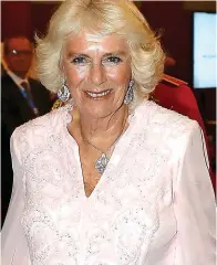  ??  ?? Never put a foot wrong: The Duchess of Cornwall
