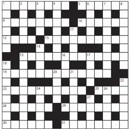  ?? PRIZES of £20 will be awarded to the senders of the first three correct solutions checked. Solutions to: Daily Mail Prize Crossword No. 15,946, PO BOX 3451, Norwich, NR7 7NR. Entries may be submitted by second-class post. Envelopes must be postmarked no l ??