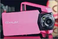  ??  ?? A Casio Tr150 selfie camera.