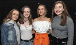  ??  ?? RIGHT: Getting Ready To Model are West Muskerry AC Members Eimear O’Leary, Jennifer Cotter, Caoimhe O’Leary &amp; Caitlin Hurley BELOW RIGHT: Dunmanway Ladies - Tracy Helen, Teresa Manning, Margerat Patterson &amp; Siobhán Healy