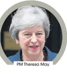  ??  ?? PM Theresa May