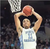  ?? BILL STREICHER, USA TODAY SPORTS ?? Brice Johnson is red-hot in the NCAA tournament, averaging 21 points and 9.8 rebounds per game.