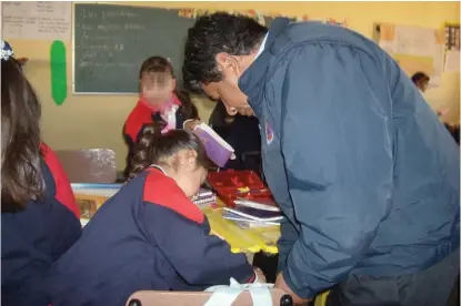  ?? CORTESÍA ?? Consideran que el programa contribuye a inhibir las conductas violentas en las escuelas hidalguens­es.