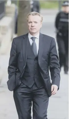  ??  ?? 0 Craig Whyte denies a charge of fraud and a second allegation under the Companies Act in connection with his takeover at Ibrox