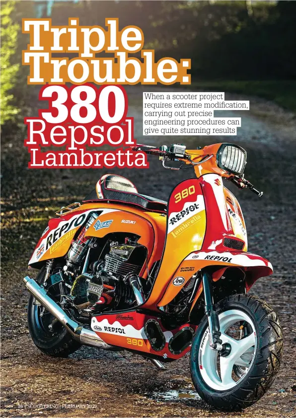 Lambretta Ads Exhaust  - A Steel Body, Interchangeable Side Panels.