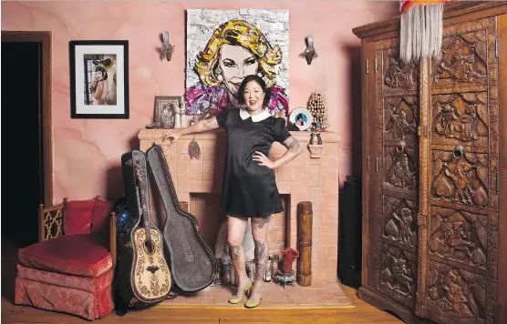  ?? KEN PHILLIPS PUBLICITY GROUP ?? “It’s about what is happening politicall­y but also where I’m at as a person,” comedian Margaret Cho says about the show she is bringing to Calgary.