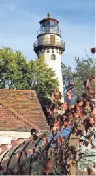  ?? NORTH SHORE CVB CHICAGO'S ?? The Grosse Point Lighthouse is a spot to see in Evanston, Illinois.