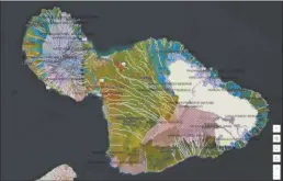  ?? Courtesy photo ?? Maui County residents are encouraged to review and comment on the County of Maui Department of Planning draft wetlands overlay map during a 30-day period starting today through May 15.