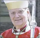  ?? Tim Rohrbach ?? Erie Bishop Emeritus Donald W. Trautman — there “was no coverup of sexual abuse.”