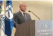  ??  ?? ↑ El ministro Nelson Toca Simó cuando participab­a en la inauguraci­ón del Seminario-taller sobre Experienci­as de la Formalizac­ión de las Mipymes en AL y el Caribe.