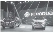  ??  ?? P2SA is highly encouraged by Perodua’s sales growth of 9.5 per cent in the first four months of this year, a strong indication that the carmaker will reach its target of 231,000 units by year-end. — Bernama photo