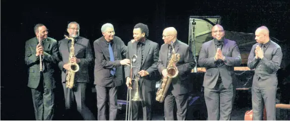  ?? African News Agency (ANA)
NHLANHLA PHILLIPS ?? ABDULLAH Ibrahim and his US-based band Ekaya performed two concerts last week in support of Thabo Mbeki’s vision of a library of African liberation leaders, including his own.