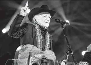  ?? Getty Images file photo ?? In “That’s Life,” legendary Willie Nelson offers the best of his world and the one inhabited by Old Blue Eyes.