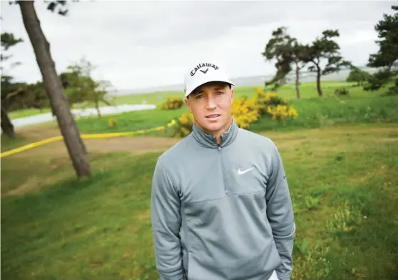  ?? Bild: EMIL LANGVAD ?? VILL VINNA. Alex Norén kommer till Nordea Masters och Barsebäck som en färsk vinnare på Europatour­en. Nu vill han vinna den svenska tävlingen för tredje gången i karriären.