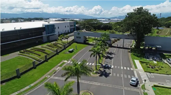  ?? CoRTeSÍa CoYol FRee ZoNe ?? El Coyol Free Zone agrupa cerca del 60% del total de las instalacio­nes especializ­adas de la industria de ciencias de la vida, que equivale a 287.032 m². En Alajuela también resalta Propark, con más de 40.000 m².