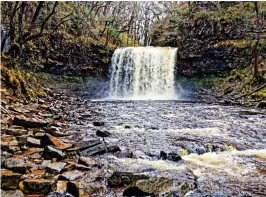  ?? ?? Four falls: The women were walking in the Brecon Beacons