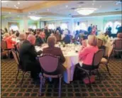  ?? DIGITAL FIRST MEDIA FILE PHOTO ?? A crowd attends the Downingtow­n– Thorndale Regional Chamber of Commerce’s 2015 annual dinner. The chamber is seeking nomination­s for this year’s civic awards.