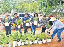  ??  ?? En Itaipú recordaron el Día del Ambiente con varias acciones de protección, según informaron.