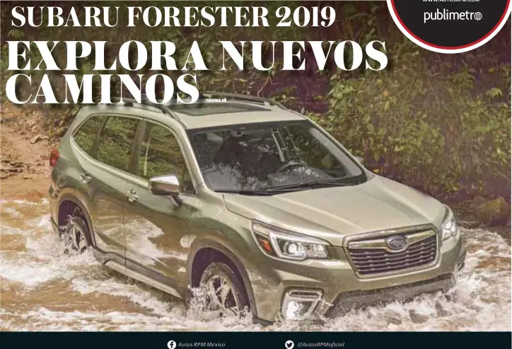  ?? |SUBARU FORESTER TOURING 2019 ??