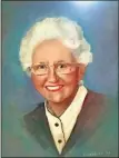  ?? Special ?? Pictured is the portrait that Dick Yarbrough recently finished of his wife, Jane, who passed away in December.