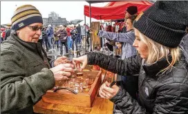  ?? STEVE SCHAEFER SPECIAL TO THE AJC 2020 ?? The Atlanta Winter Beer Festival is Saturday at the Atlantic Station. The festival runs from 1 to 5 p.m.