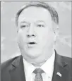  ??  ?? MikE POMPEO