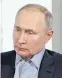  ?? Foto: Reuters/Sputink ?? Wladimir Putin sieht sich genötigt zu antworten.
