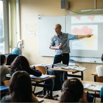  ?? Getty ?? Het vak aardrijksk­unde staat aan de vooravond van een omwentelin­g.