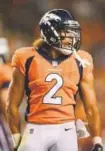  ?? Eric Lutzens, The Denver Post ?? Broncos running back Phillip Lindsay celebrates running in a touchdown during the fourth quarter on Saturday at Broncos Stadium at Mile High.
