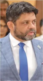  ??  ?? Attorney-General and Minister for Economy Aiyaz Sayed-Khaiyum. Photo: Ronald Kumar