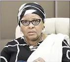  ?? Alaister Russell) (Pic: ?? Former National Assembly Speaker Nosiviwe Mapisa-Nqakula has surrendere­d her passport.