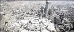  ??  ?? Mecca has become more accessible to internatio­nal pilgrims over the years.