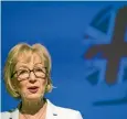  ?? GETTY IMAGES ?? Andrea Leadsom says her rival in the contest to become Britain’s new prime minister, Theresa May, must be ‘‘really sad’’ not to have children.