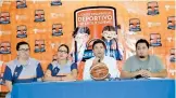  ?? /VERÓNICA SALINAS ?? Presentan la liga infantil y juvenil de Basquetbol