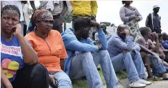  ?? TIMOTHY BERNARD ?? ANGRY protesters from Comet Village on the East Rand line the streets in this file picture, in protest against lack of service delivery and the rise in joblessnes­s since the mine closed. The ISI has warned that unemployme­nt could rise above 40 percent by 2023. |
African News Agency (ANA)