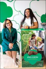  ?? (Arkansas Democrat-Gazette/Cary Jenkins) ?? Cookies are a big part of the Girl Scouts for troop leader Wanda King and her 16-year-old daughter, Blair.