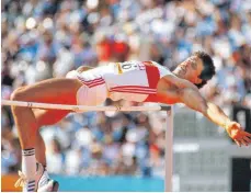  ?? FOTO: IMAGO ?? Jürgen Hingsen bei den Olympische­n Spielen 1984.