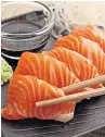  ?? ?? HEALTHY Salmon sashimi