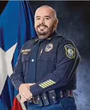  ?? Uvalde Police Department ?? Police Chief Daniel Rodriguez was in Arizona during the Robb Elementary massacre on May 24, 2022.