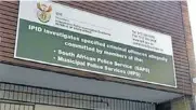  ?? Picture: Supplied ?? This unsafe, unsightly building on Madiba Street in Pretoria houses the Independen­t Police Investigat­ive Directorat­e.