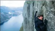  ?? PROVIDED TO CHINA DAILY ?? Tom Cruise stars as Ethan Hunt in the action film Mission: Impossible — Fallout that is dominating the North American boxoffice.