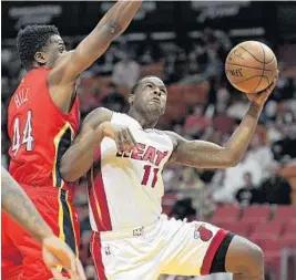  ?? MICHAEL LAUGHLIN/STAFF FILE PHOTO ?? Dion Waiters averaged 15.8 points and shot a career-best .394 from beyond the 3-point line. He also averaged 4.3 assists and 3.3 rebounds a game.