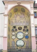  ??  ?? TICK-TOCK. Astronomic­al clock in Olomouc.